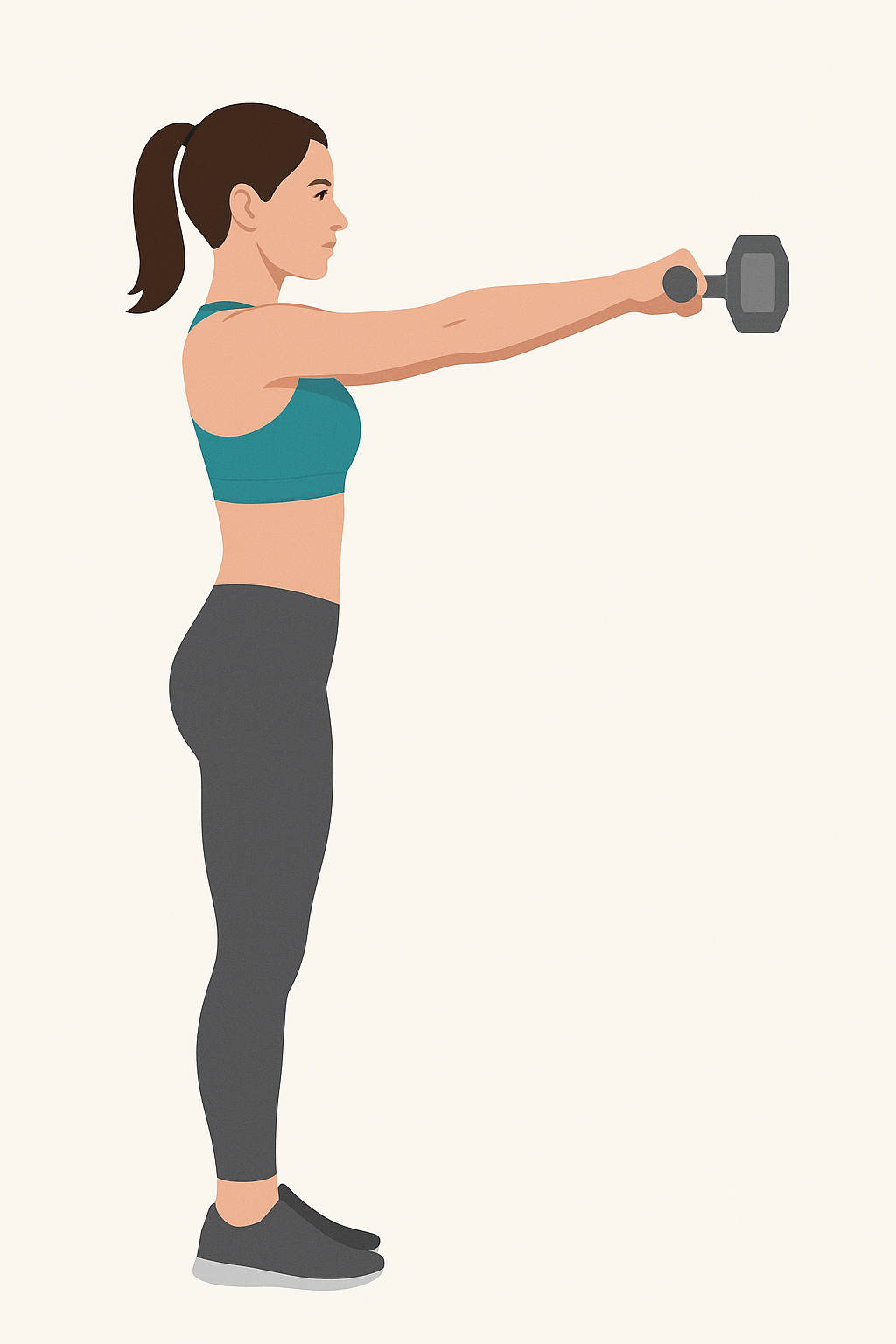 Fronthev illustrasjon